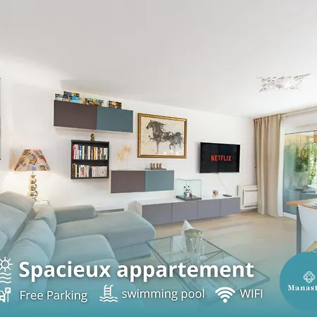 Spacieux - Parking - Piscine - Bv * 博索莱伊